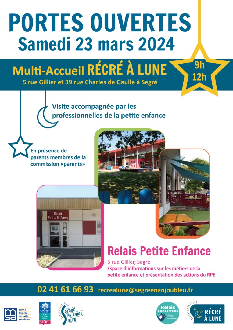 Portes Ouvertes Multi Accueil Et Relais Petite Enfance De Segr